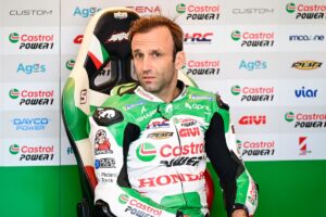 LCR Honda down to one rider again after Espargaro crashes bicycle