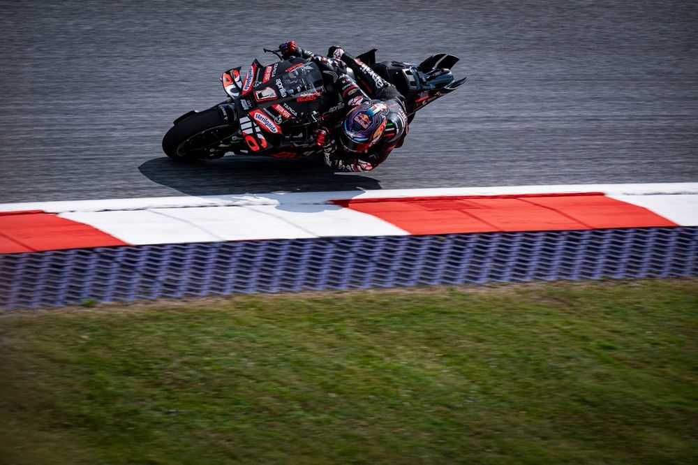 The reigning champion continued a very troublesome 2025 by crashing out in Austria