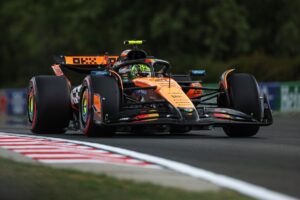 Norris beats Piastri in FP1 to top McLaren 1-2