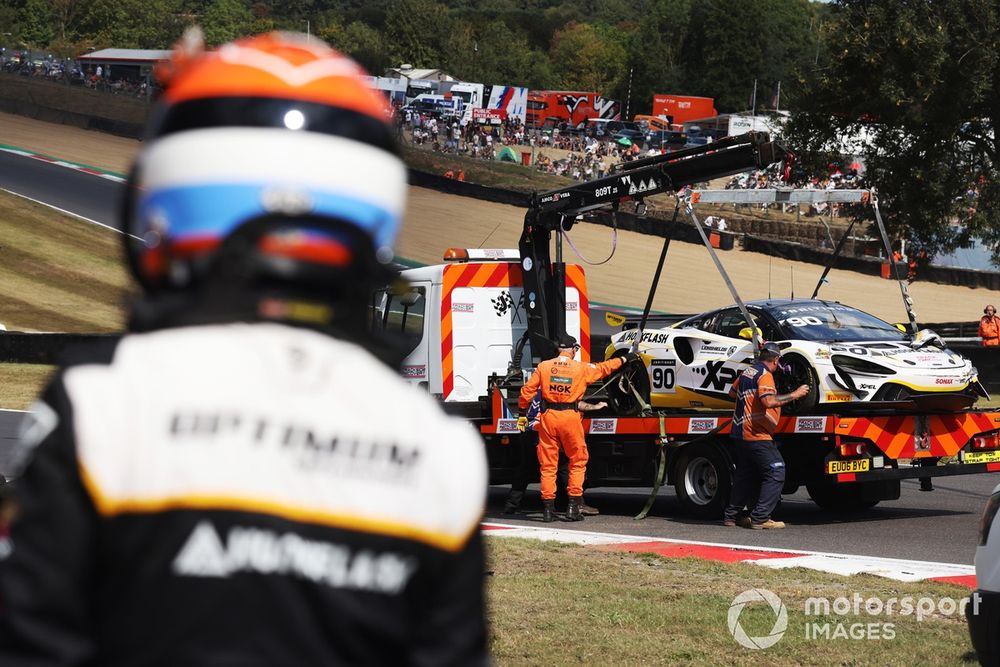 A lap one collision has completely changed the GT4 title picture