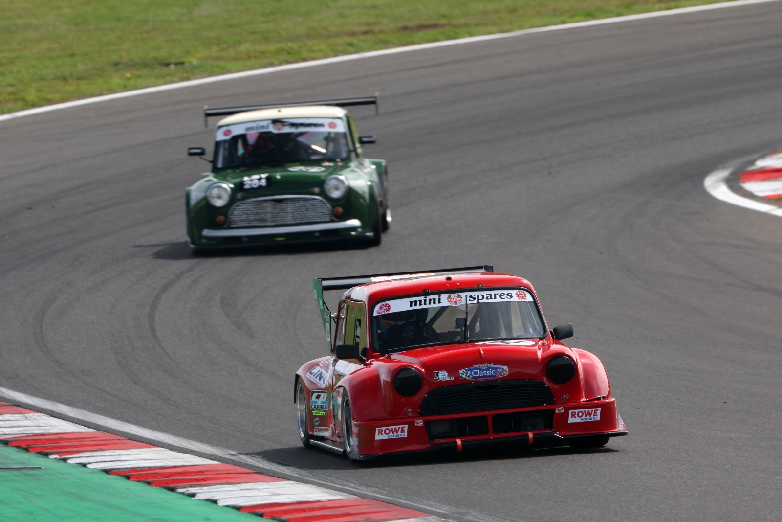 Howell was able to get the better of established frontrunner Death in race one