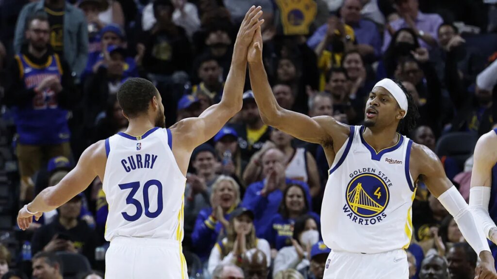 Moses Moody shares hilarious first encounter with Steph Curry – NBC Sports Bay Area & California