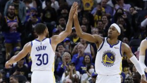 Moses Moody shares hilarious first encounter with Steph Curry – NBC Sports Bay Area & California