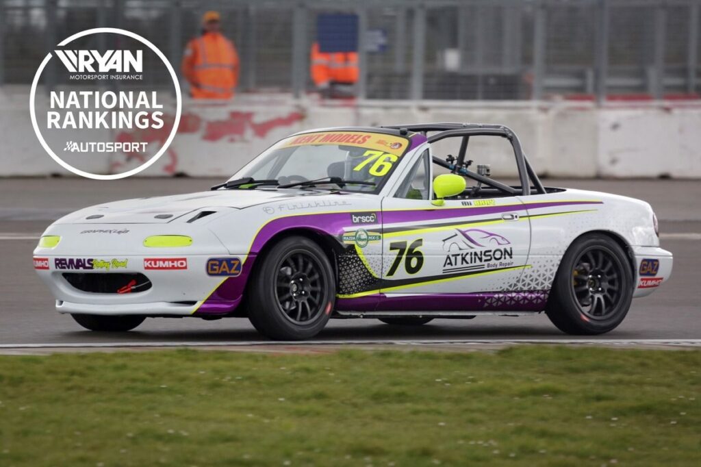 Bray holds the Line at top of Ryan Motorsport Insurance Autosport National Rankings