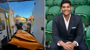 BBC presenter taken to hospital in ambulance after ‘real wake up call’ working at Wimbledon and putting off medical care