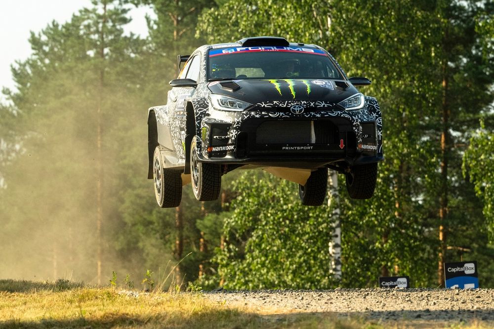 Solberg had a big bump back down to earth as he crashed out at Rally Finland