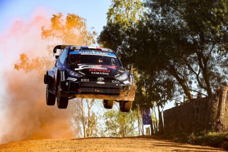 Ogier in WRC Rally Paraguay lead, Rovanpera suffers puncture