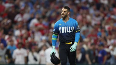 Phillies slugger Bryce Harper ejected following outburst over called third strike