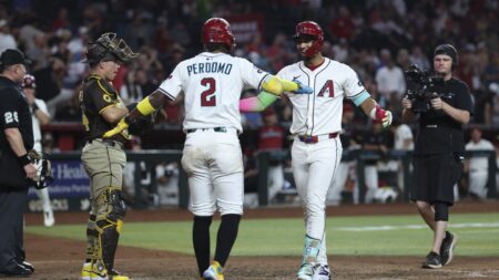 Lourdes Gurriel Jr. makes history, crushes 103.9 mph pitch from Mason Miller for a 2-run homer