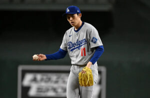 Roki Sasaki hits 100 mph in return to Dodgers as a reliever, Clayton Kershaw also joins bullpen