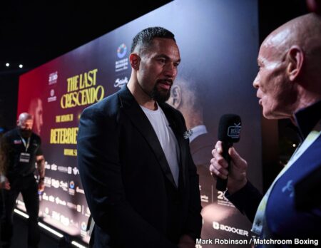 Joseph Parker and Fabio Wardley Edge Closer to an O2 Arena Clash on October 25
