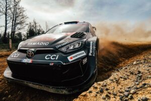 Ogier leads title race with victory, Solberg seals WRC2 crown
