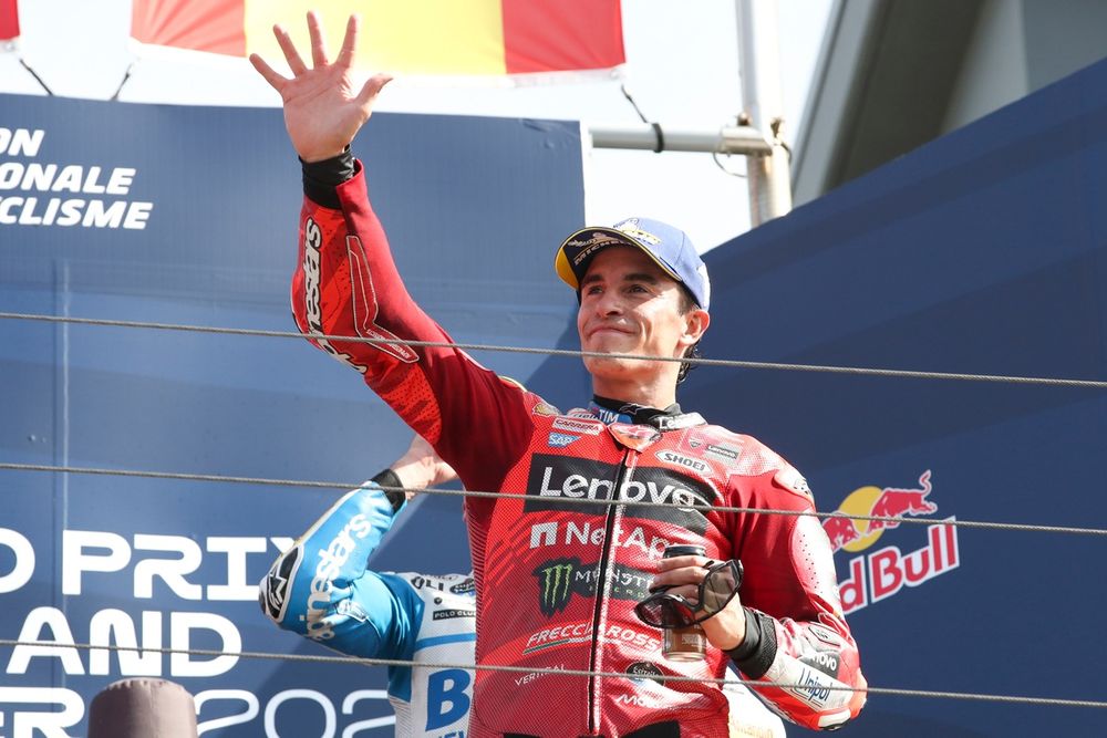 Marc Marquez's stellar run continued in Misano, but Marco Bezzecchi finished a close-second to highlight Aprilia's progress