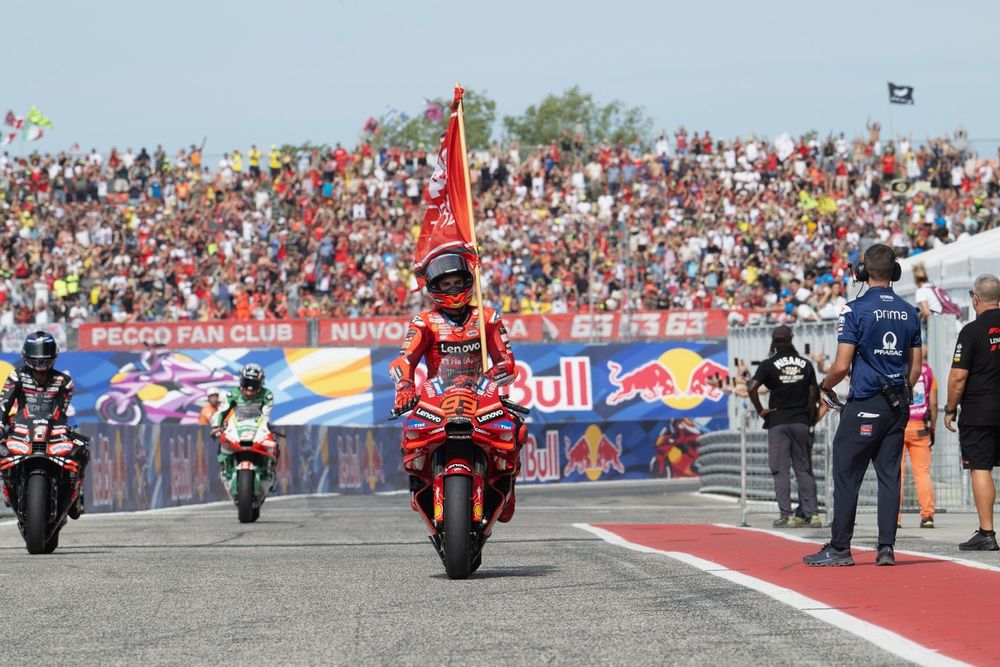 Marquez now leads the championship by 182 points