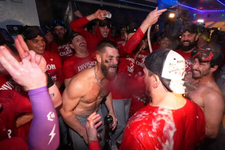 Phillies rally past Dodgers in extra-innings thriller, clinch NL East