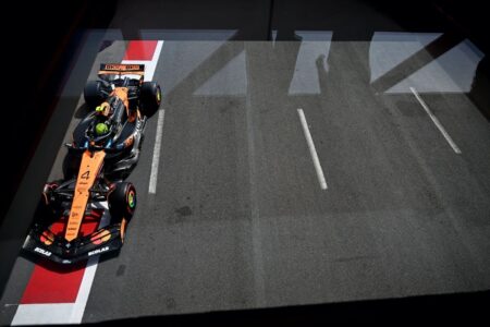 Norris quickest in windy FP3 from Verstappen and Piastri
