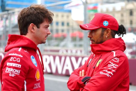 Leclerc’s frustration amid botched Ferrari F1 driver swap