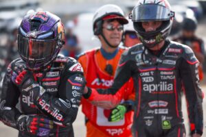 Aprilia clears the air with Martin and Bezzecchi after Motegi collision