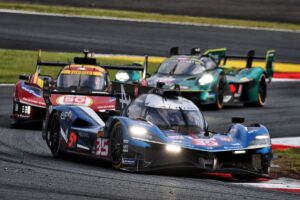 Alpine takes first win with LMDh car in chaotic race