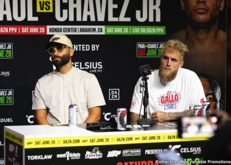 Watch Live: Jake Paul vs Tank Davis  NYC Press Conference Today