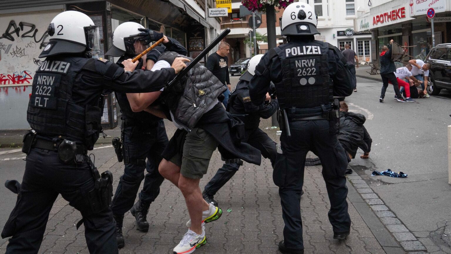England’s World Cup qualifying clash in Serbia labelled ‘high risk’ by police over fears of yob mayhem
