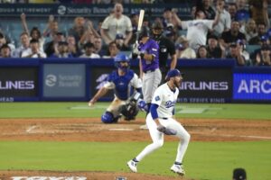 Dodgers sweep Rockies to keep growing NL West lead, but Will Smith is a late scratch