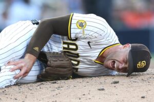 Padres’ Jason Adam, the pitcher the Dodgers can’t score against, is out for the season