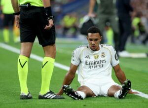 Trent Alexander-Arnold forced off injured less than FIVE MINUTES into Champions League debut for Real Madrid
