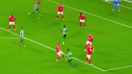Watch Man Utd flop Antony ‘cook’ Ange Postecoglou with incredible assist in Real Betis’ clash vs Nottingham Forest