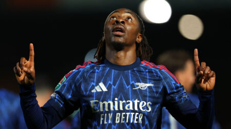 Port Vale 0 Arsenal 2: Eberechi Eze scores first Gunners goal before Leandro Trossard wraps up Carabao Cup win