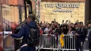 ‘Peak British culture’ – Fans can’t believe where Barcelona are staying for trip to Newcastle