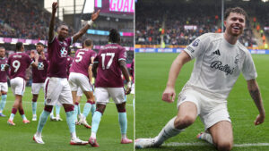 Burnley 1 Nottingham Forest 1: Anthony equaliser moves hosts above Man Utd after Williams scores quickest goal of season