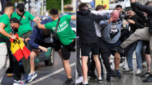 Chelsea fans arrested, bound and strip-searched after Conference League final violence, claims supporters group
