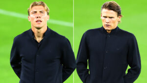 ‘The aura is insane’ – Man Utd fans can’t believe Hojlund and McTominay’s new looks as they return to UK for City clash