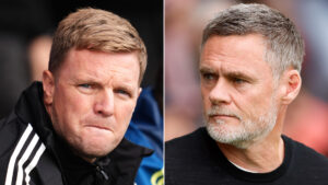 Eddie Howe stunned to find out Bradford manager hated playing under him ahead of Newcastle’s Carabao Cup showdown