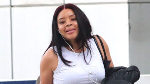 Andre Onana’s model wife Melanie Kamayou pictured leaving Manchester as blunder keeper set for Trabzonspor loan