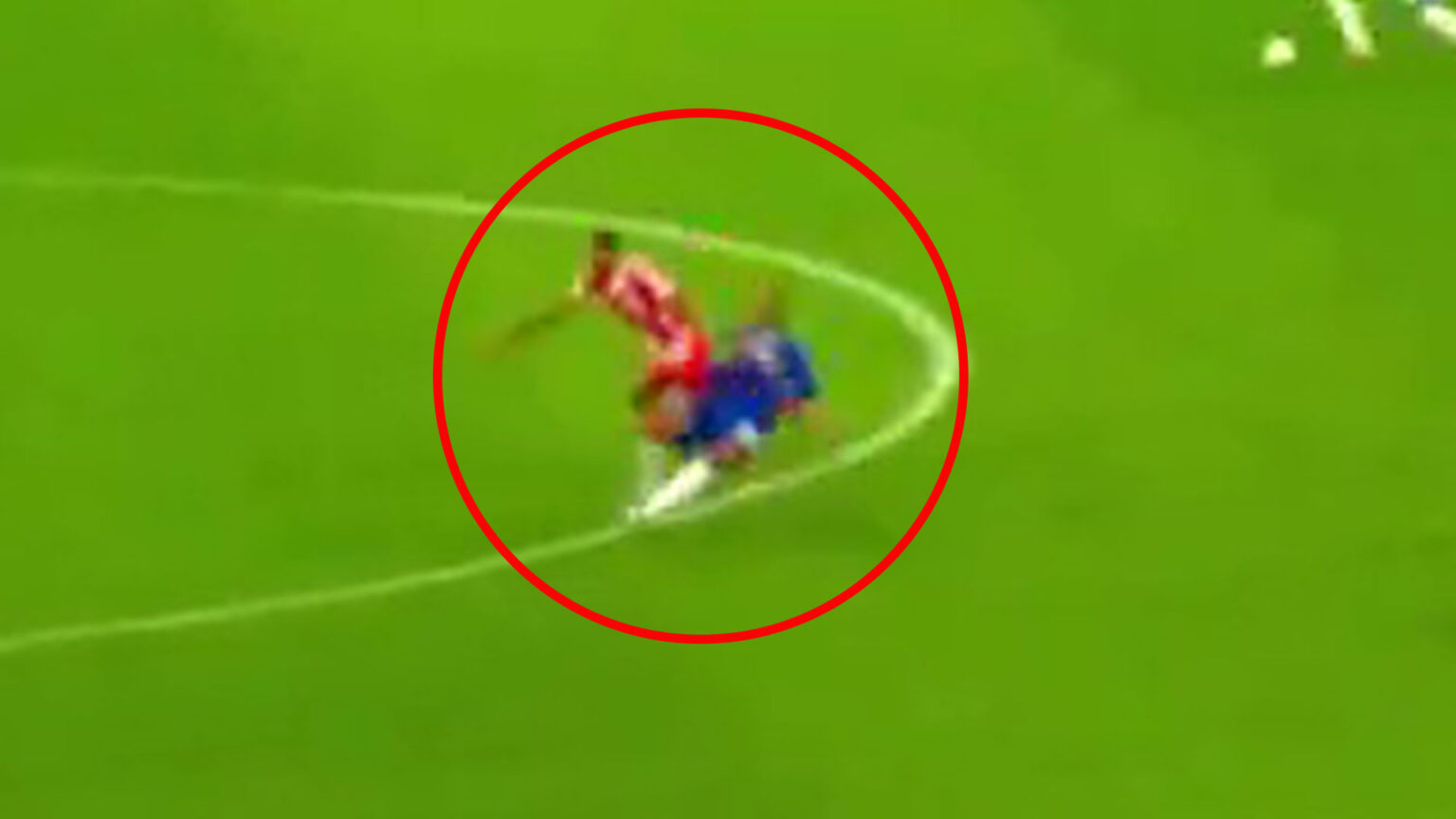 ‘Robbed’ – Chelsea fans fume as Bayern Munich star escapes red card for ‘WWE showdown’ with Joao Pedro