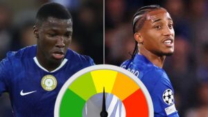 Chelsea ratings: Blues would be lost without Caicedo but idiotic Joao Pedro is sent off after just 30 minutes on pitch