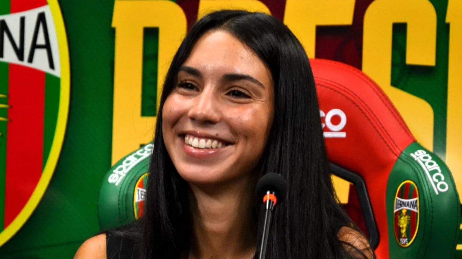 Billionaire’s glamorous daughter, 23, appointed president of Serie C club and they instantly gain legion of new fans