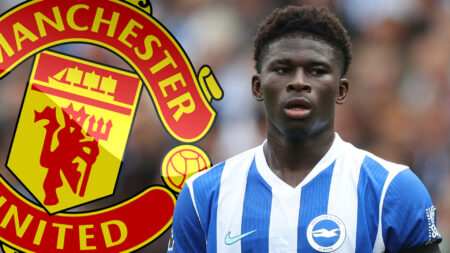 ‘He’s not a machine’ – Carlos Baleba’s early struggles may be down to Man Utd interest, admits Brighton boss Hurzeler