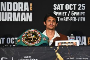 “We Welcome Him”: Fundora Responds to Talk of Crawford Campaigning at 160 Pounds