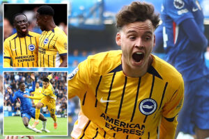 Chelsea 1 Brighton 3: Blues totally collapse after Chalobah red card as Welbeck and De Cuyper inspire epic turnaround