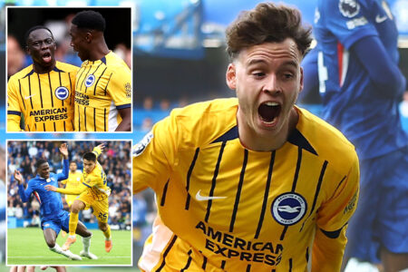 Chelsea 1 Brighton 3: Blues totally collapse after Chalobah red card as Welbeck and De Cuyper inspire epic turnaround