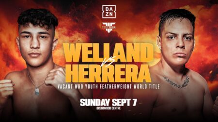 Boxing Results: Kevin Herrera Stops Tom Welland for the WBO Youth Crown