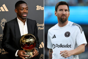 Ousmane Dembele blown away by message former Barcelona team-mate Lionel Messi sent him after winning Ballon d’Or