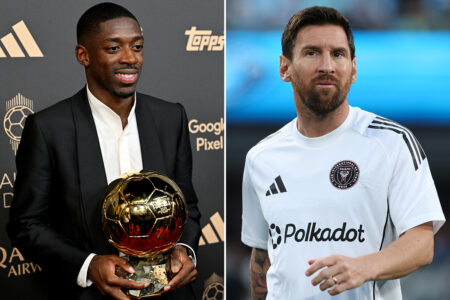 Ousmane Dembele blown away by message former Barcelona team-mate Lionel Messi sent him after winning Ballon d’Or