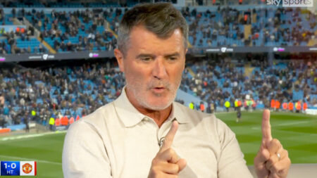 ‘Not good enough’ – Fuming Roy Keane accuses Man Utd star of ‘just giving up’ for City opener in derby humiliation