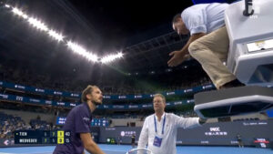 ‘What’s your problem?’ – Tennis hothead Daniil Medvedev in blazing row with umpire as he rants ‘stop intimidating me’