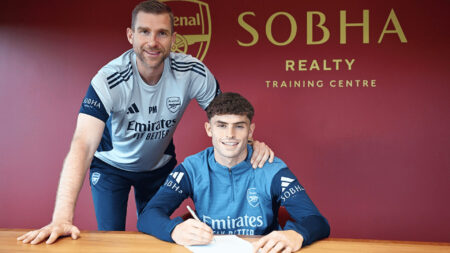 Arsenal youngster Archie Stevens, 19, signs first pro deal after passing trial as club release statement