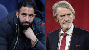 Sir Jim Ratcliffe flies in by helicopter for Ruben Amorim talks after horror Man Utd start to season